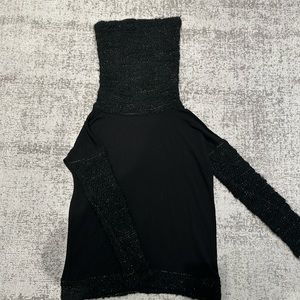 Generation Love Long Sleeve Turtleneck w/sweater detail